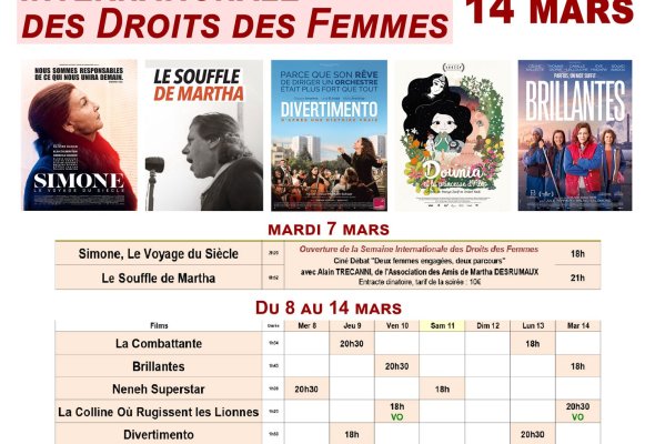 logo Semaine Internationale des Droits des Femmes